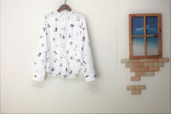 R&D.M.Co- オールドマンズテーラー　フラワーコットンシャツドレス 17_000000002838.jpg?1678209905